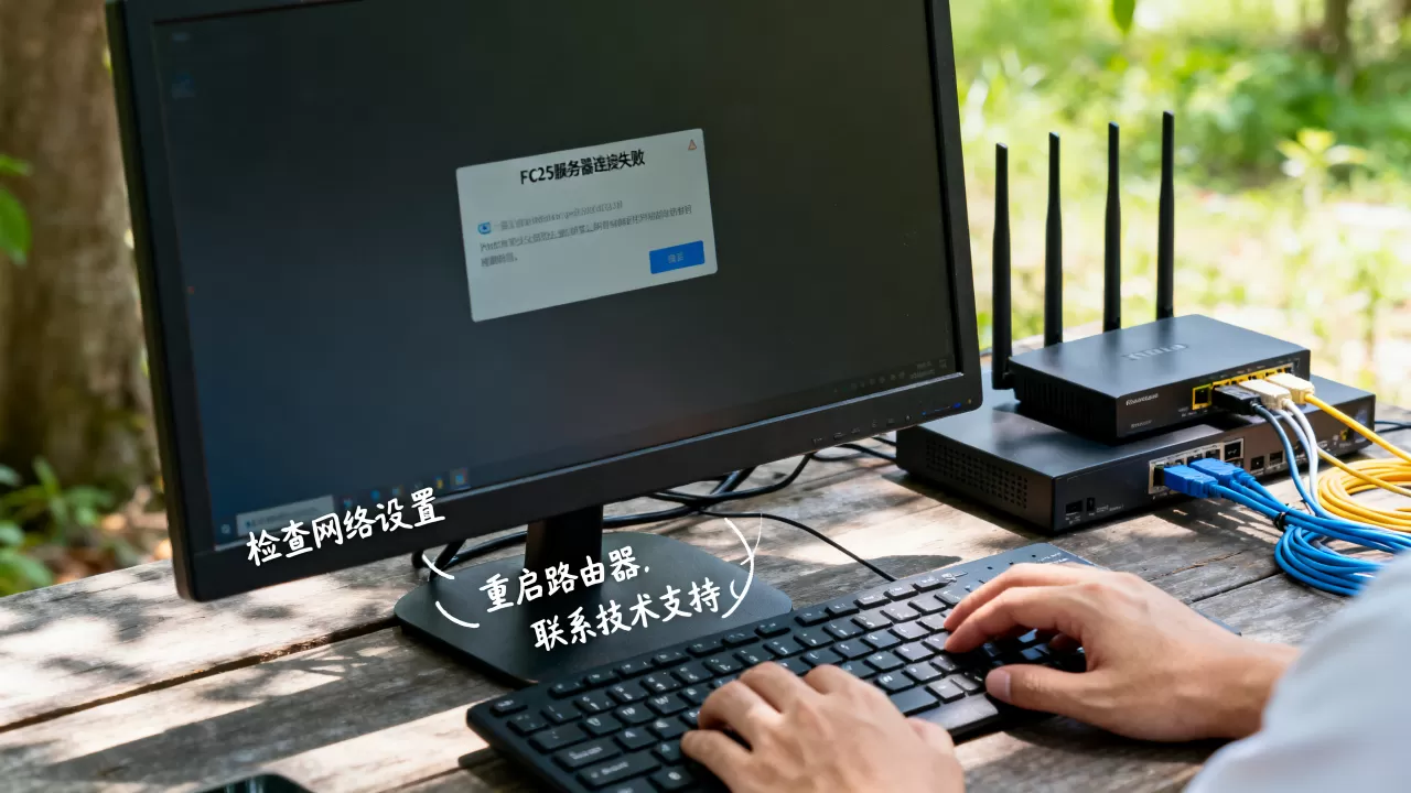 FC25服务器不可用怎么解决,为什么一直连接失败? FC25服务器不可用怎么解决,为什么一直连接失败?