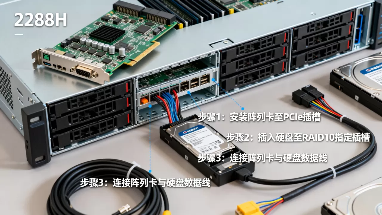 2288h服务器raid10怎么做,详细步骤是什么? 2288h服务器raid10怎么做,详细步骤是什么?