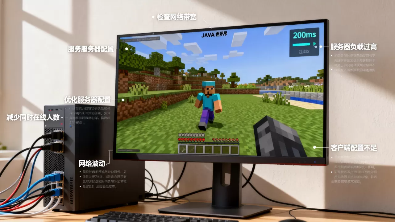 Java我的世界服务器延迟高怎么解决,延迟高是什么原因 Java我的世界服务器延迟高怎么解决,延迟高是什么原因
