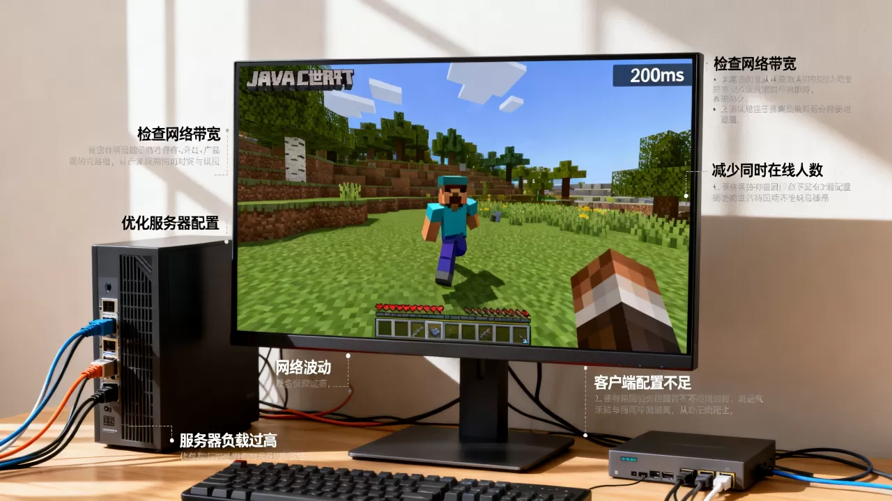 Java我的世界服务器延迟高怎么解决,延迟高是什么原因 Java我的世界服务器延迟高怎么解决,延迟高是什么原因