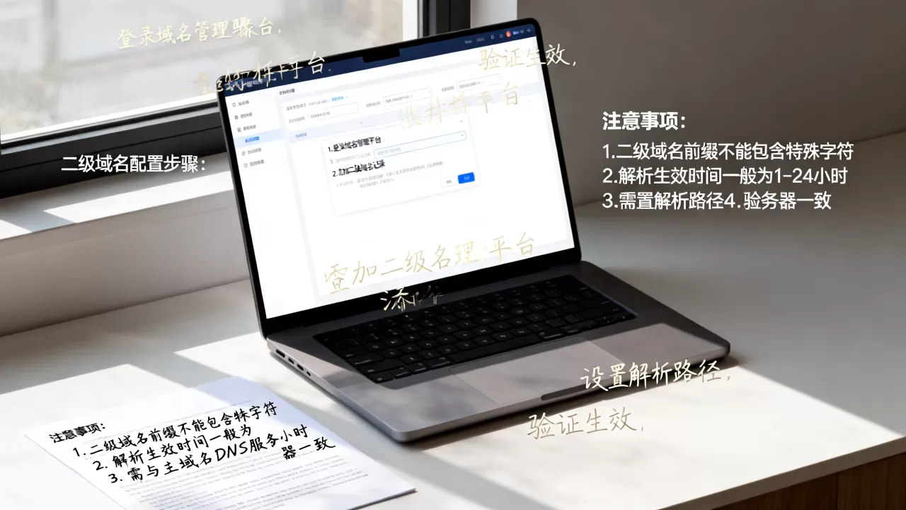 二级域名怎么配?网站二级域名配置步骤与注意事项详解,二级域名配置有哪些常见问题? 二级域名怎么配?网站二级域名配置步骤与注意事项详解,二级域名配置有哪些常见问题?
