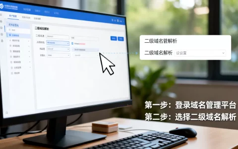 二级域名解析怎么设置？详细步骤是怎样的？，域名解析设置教程