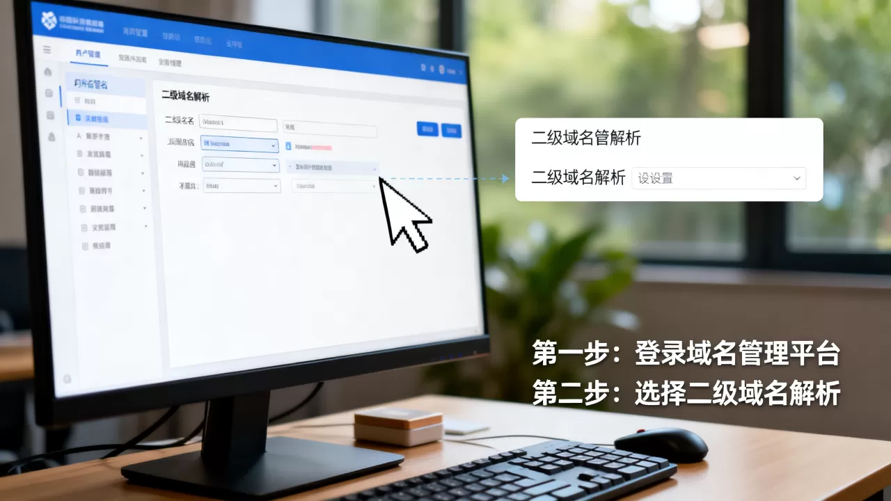 二级域名解析怎么设置?详细步骤是怎样的?,域名解析设置教程 二级域名解析怎么设置?详细步骤是怎样的?,域名解析设置教程
