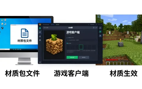 我的世界中国版PC服务器怎么加材质,材质包安装方法详解