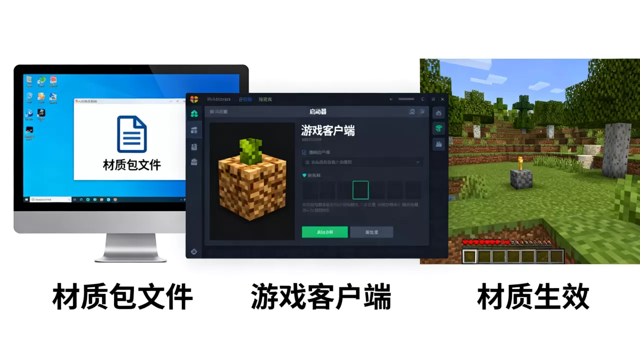 我的世界中国版PC服务器怎么加材质,材质包安装方法详解 我的世界中国版PC服务器怎么加材质,材质包安装方法详解