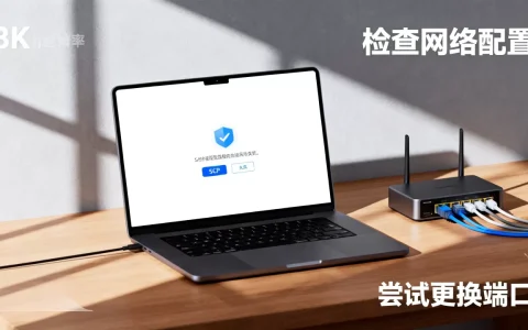 SCP一直连不上服务器？，SSH连接失败怎么解决