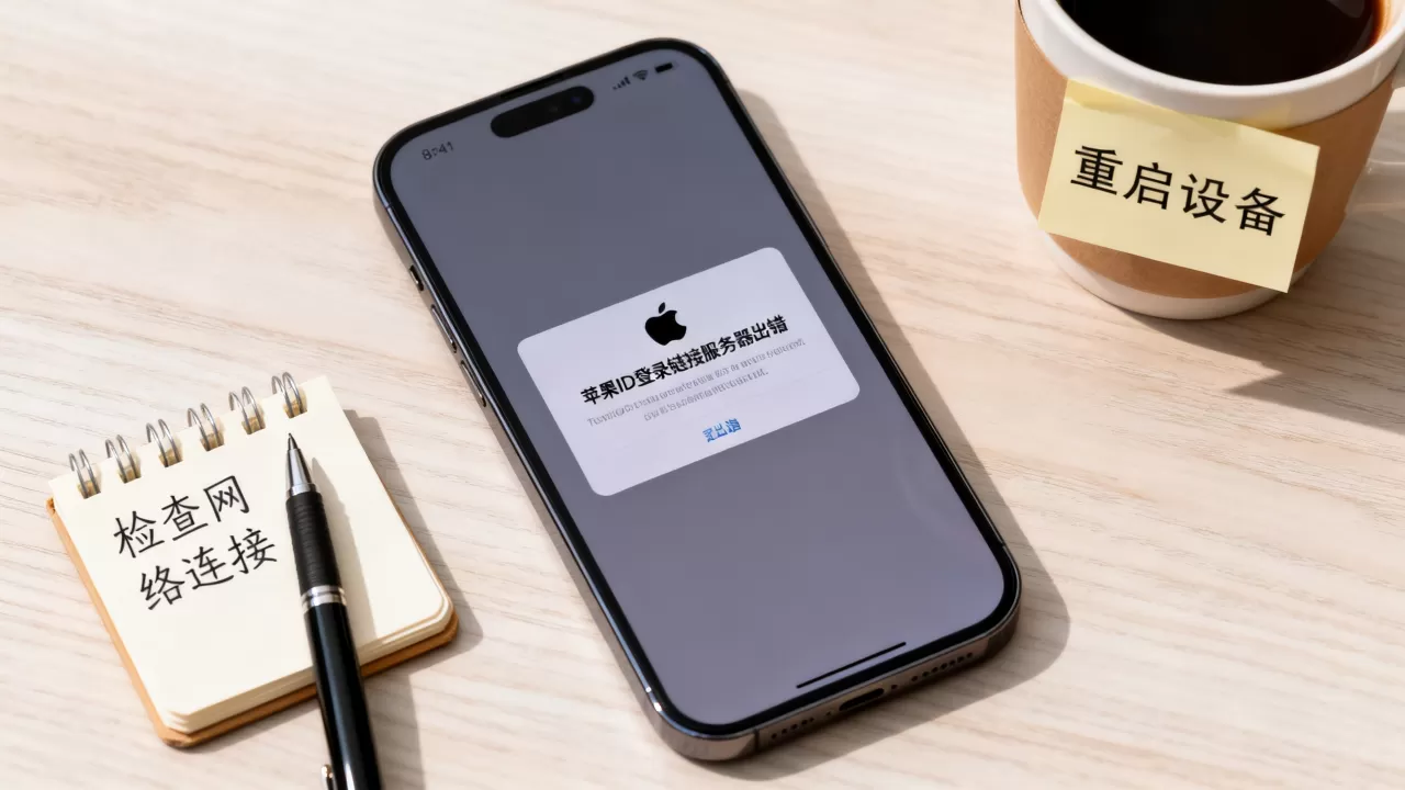 苹果ID登录链接服务器出错是什么原因,怎么解决 苹果ID登录链接服务器出错是什么原因,怎么解决