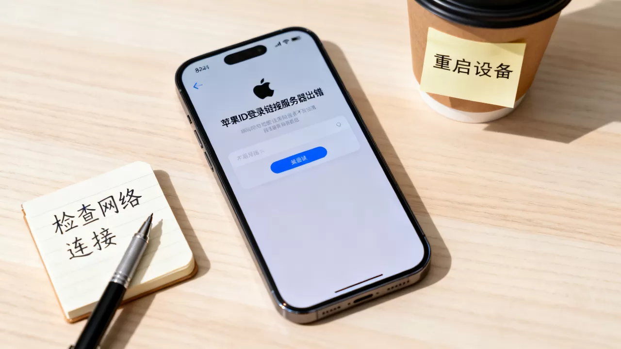 苹果ID登录链接服务器出错是什么原因,怎么解决 苹果ID登录链接服务器出错是什么原因,怎么解决