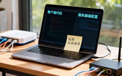 TCP客户端与服务器端如何编写，连接失败怎么办？