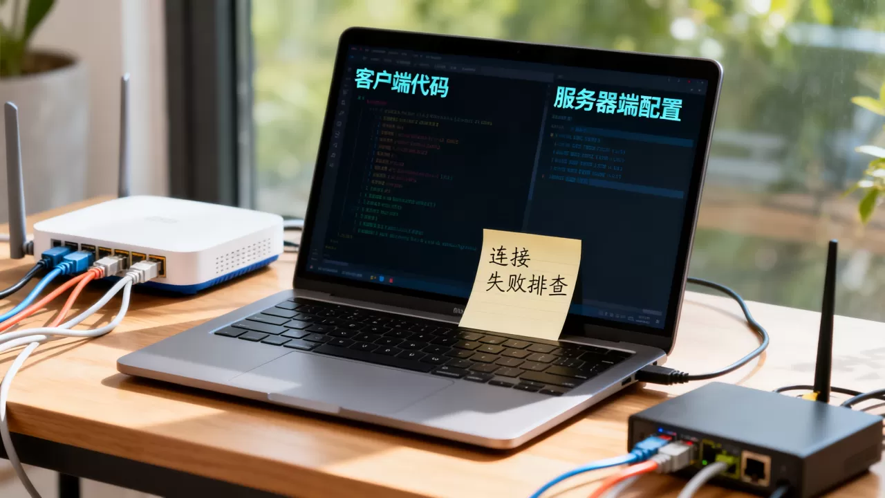 TCP客户端与服务器端如何编写,连接失败怎么办? TCP客户端与服务器端如何编写,连接失败怎么办?