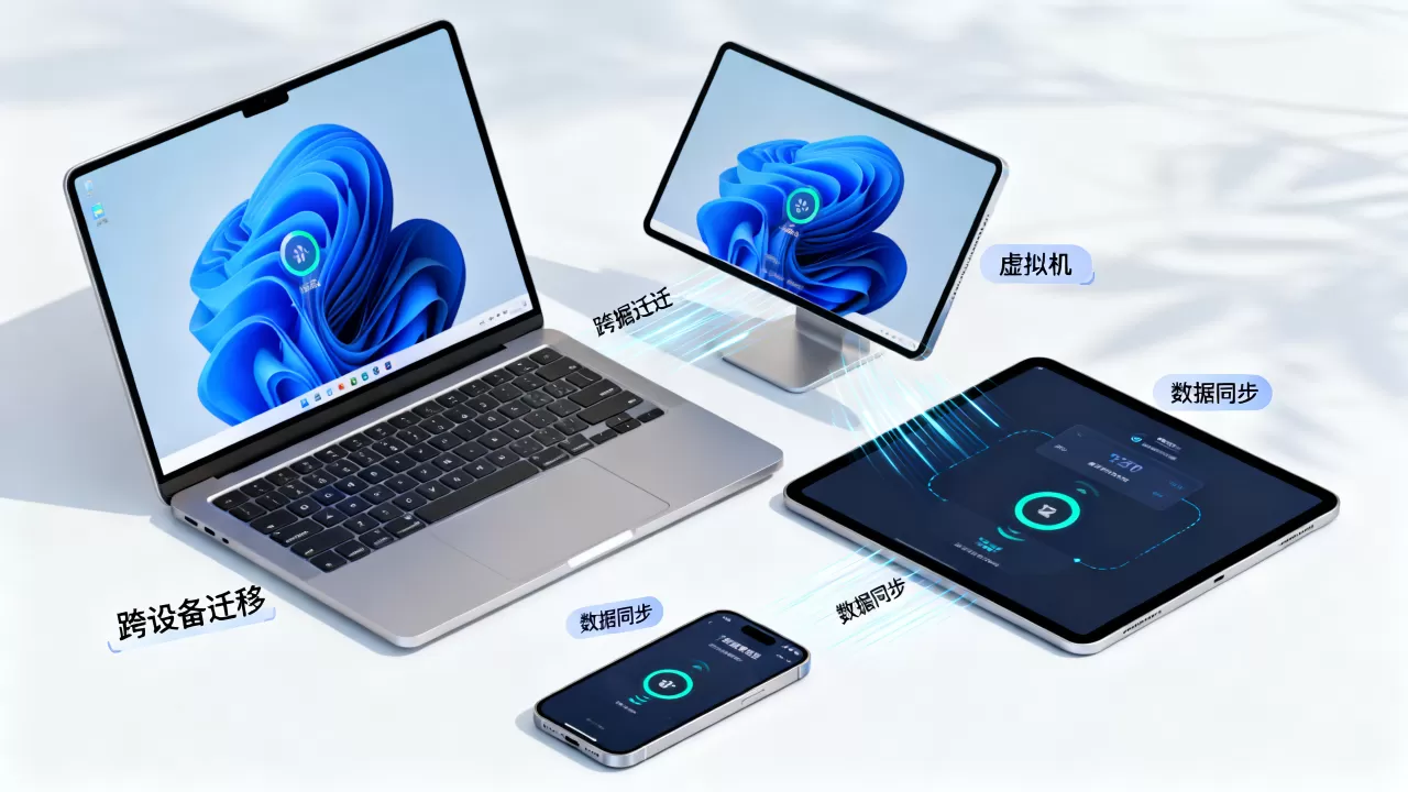 成长版虚拟机如何实现跨设备无缝迁移与数据同步?虚拟机怎么同步 成长版虚拟机如何实现跨设备无缝迁移与数据同步?虚拟机怎么同步