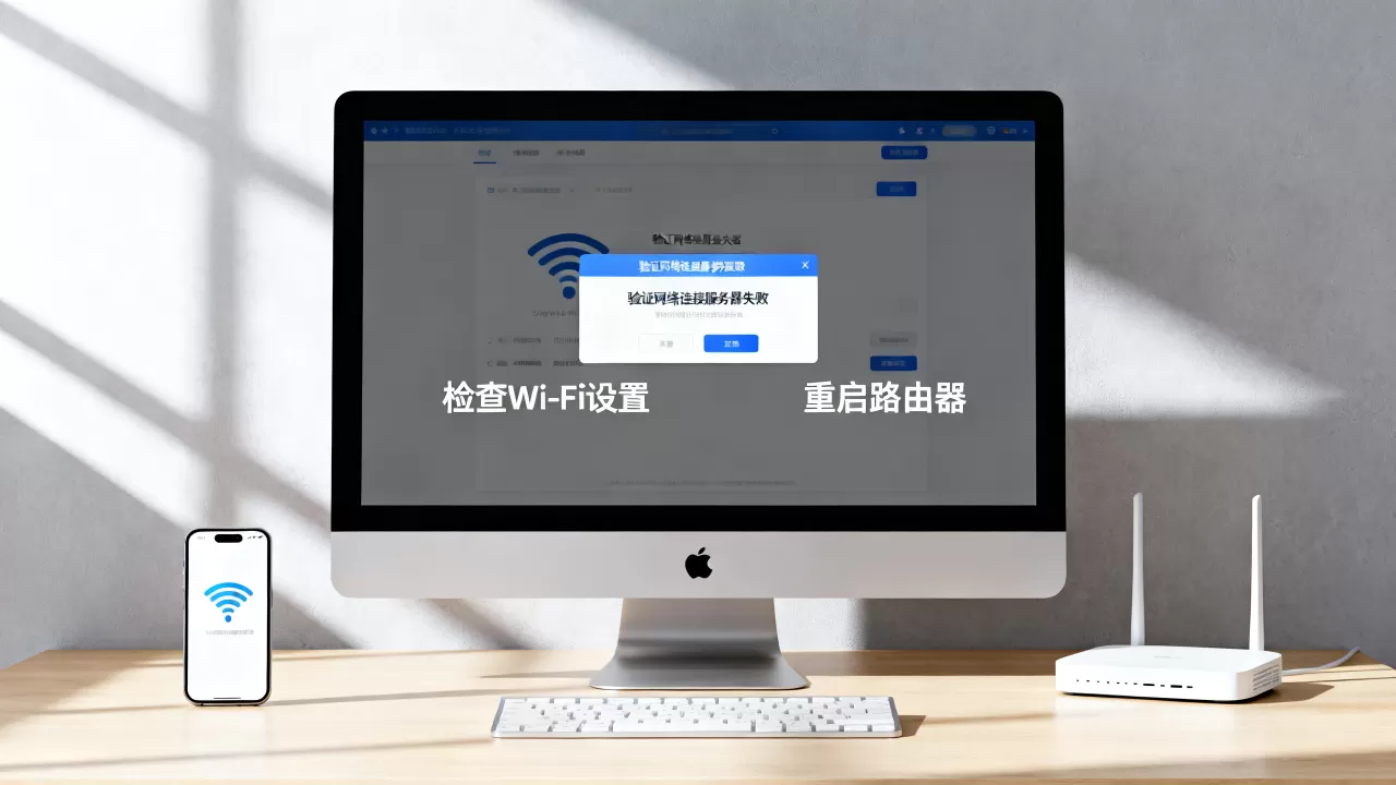 Mac验证网络连接服务器失败怎么办,是什么原因? Mac验证网络连接服务器失败怎么办,是什么原因?