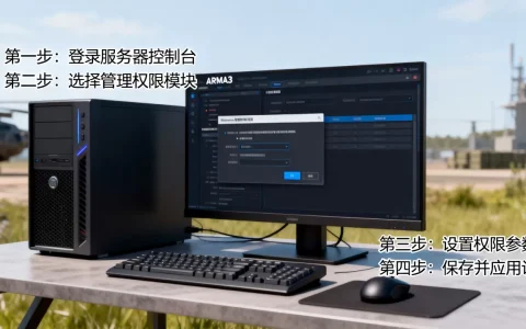 如何正确使用arma3服务器管理权限，有哪些步骤？