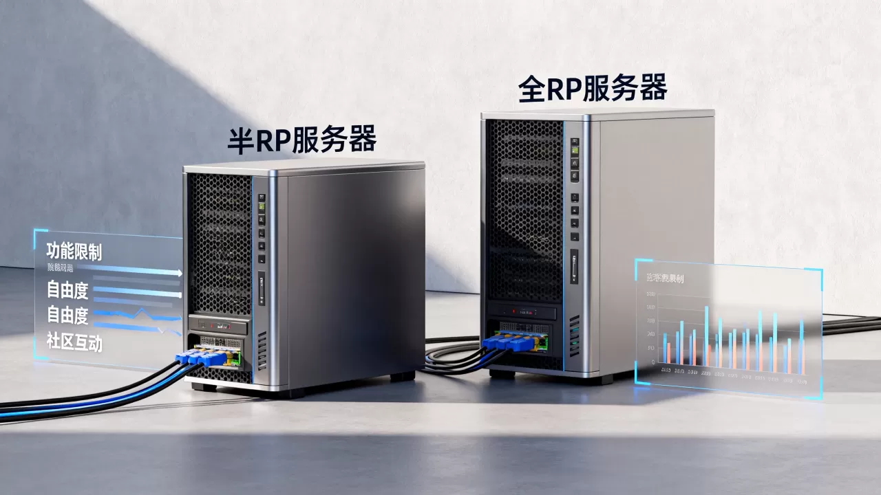 半rp和全rp服务器有哪些优缺点,怎么选? 半rp和全rp服务器有哪些优缺点,怎么选?