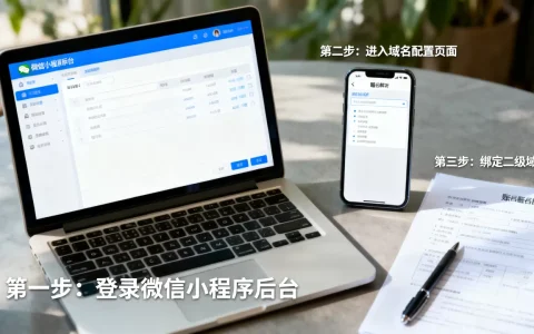 微信小程序二级域名如何配置与使用？二级域名绑定步骤详解