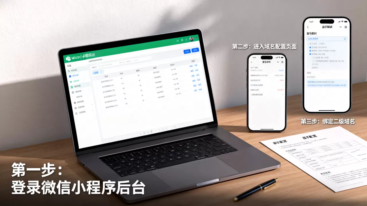 微信小程序二级域名如何配置与使用?二级域名绑定步骤详解 微信小程序二级域名如何配置与使用?二级域名绑定步骤详解