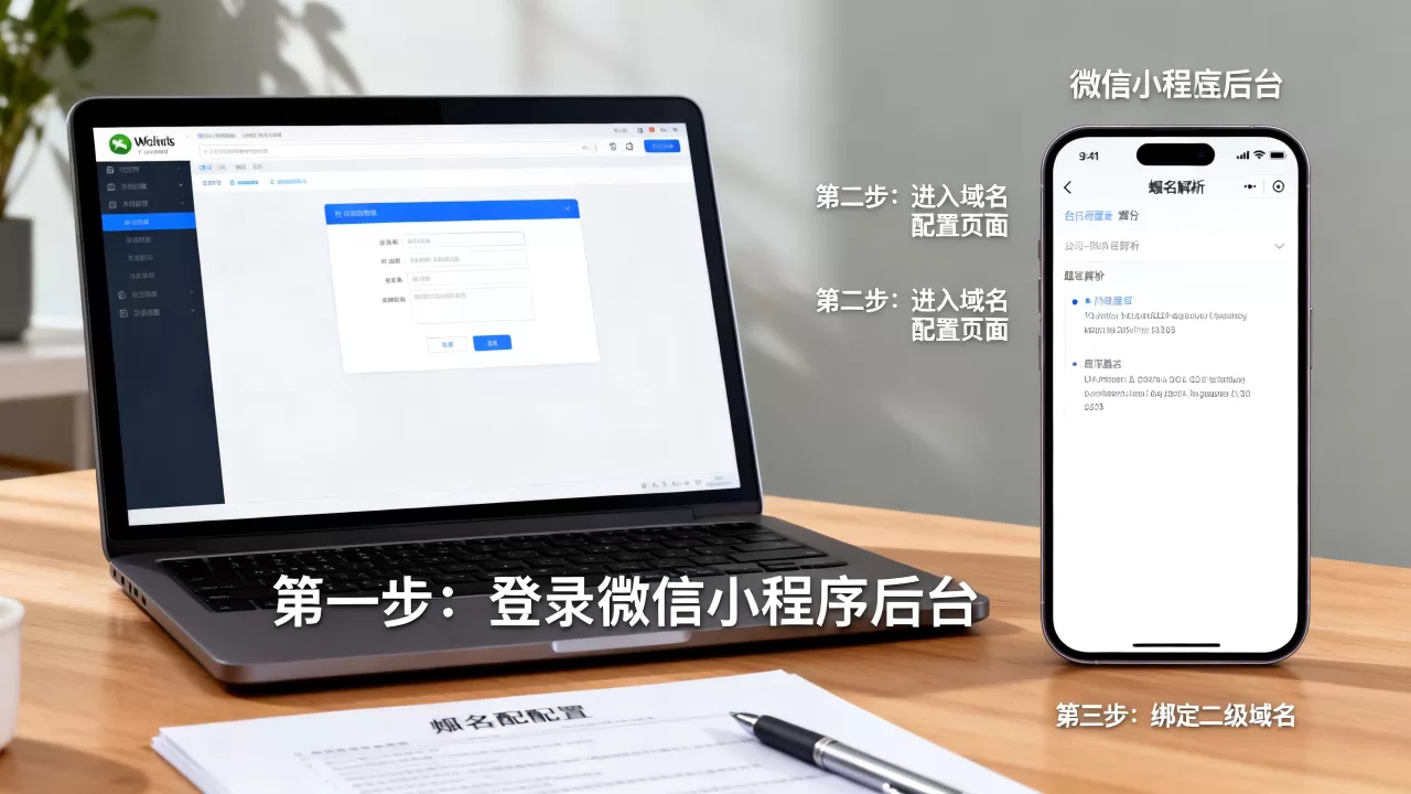 微信小程序二级域名如何配置与使用?二级域名绑定步骤详解 微信小程序二级域名如何配置与使用?二级域名绑定步骤详解
