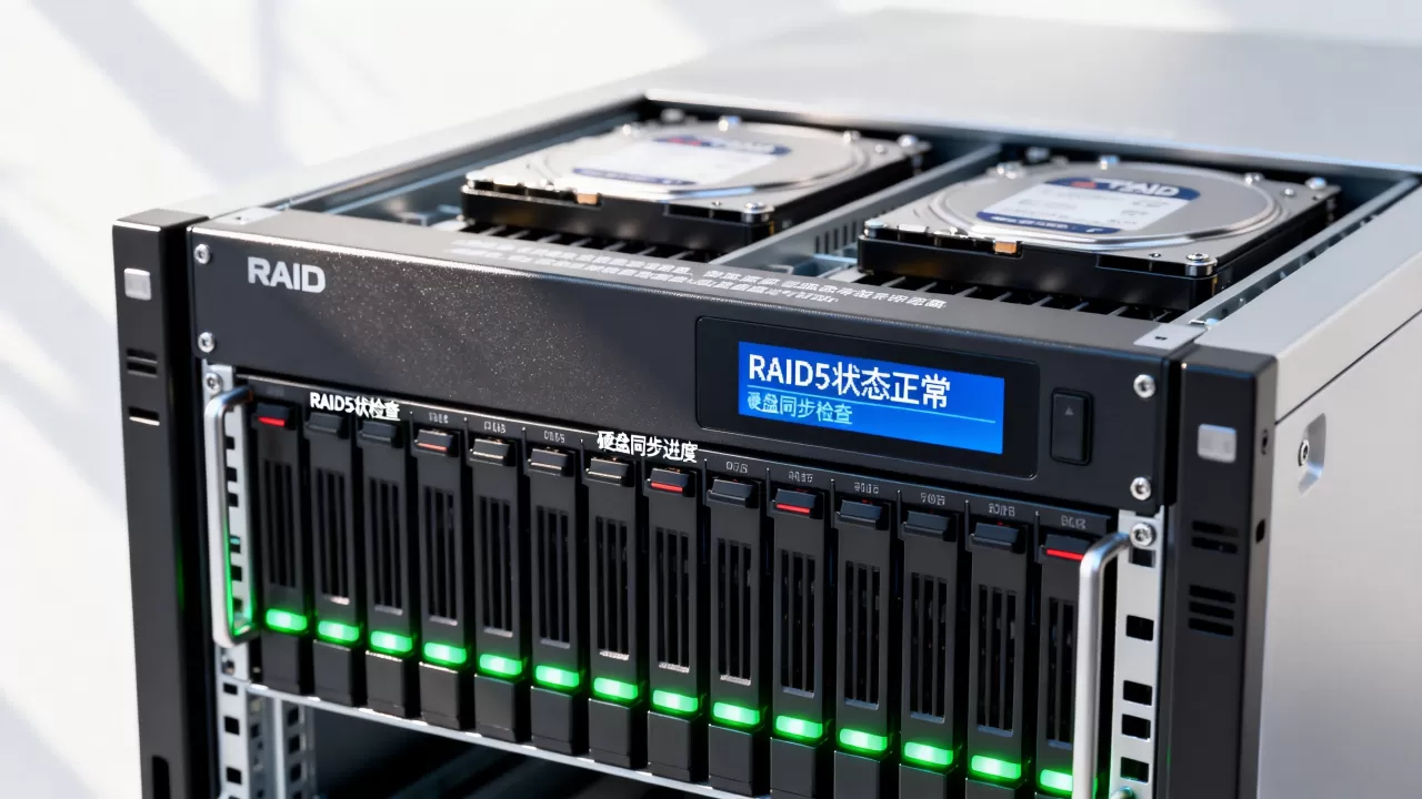 怎么判断服务器RAID5已做好,RAID5检查方法有哪些? 怎么判断服务器RAID5已做好,RAID5检查方法有哪些?