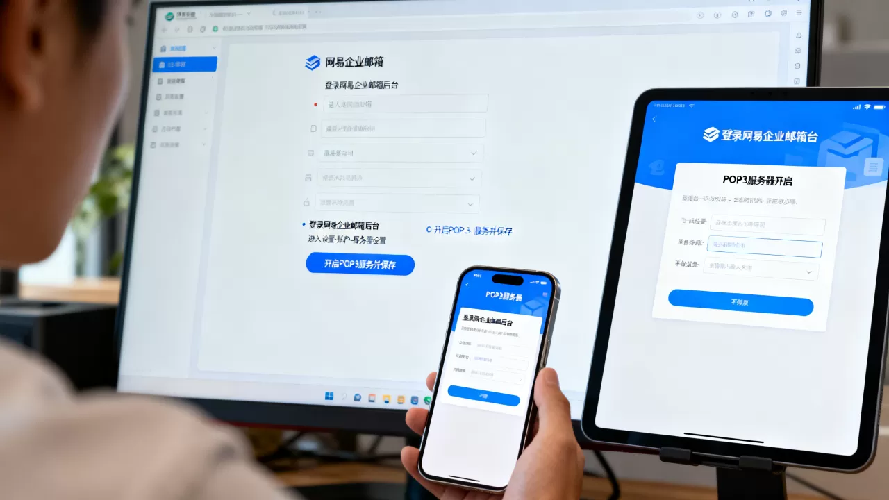 网易企业邮箱怎么开启POP3服务器?,详细步骤是什么? 网易企业邮箱怎么开启POP3服务器?,详细步骤是什么?