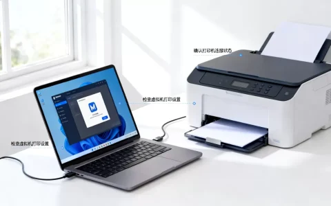 pdf虚拟机打印失败怎么办，虚拟机打印无响应如何解决
