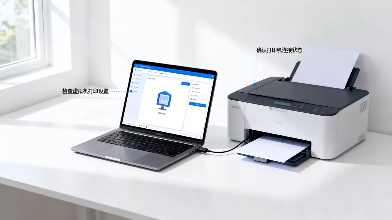pdf虚拟机打印失败怎么办,虚拟机打印无响应如何解决 pdf虚拟机打印失败怎么办,虚拟机打印无响应如何解决