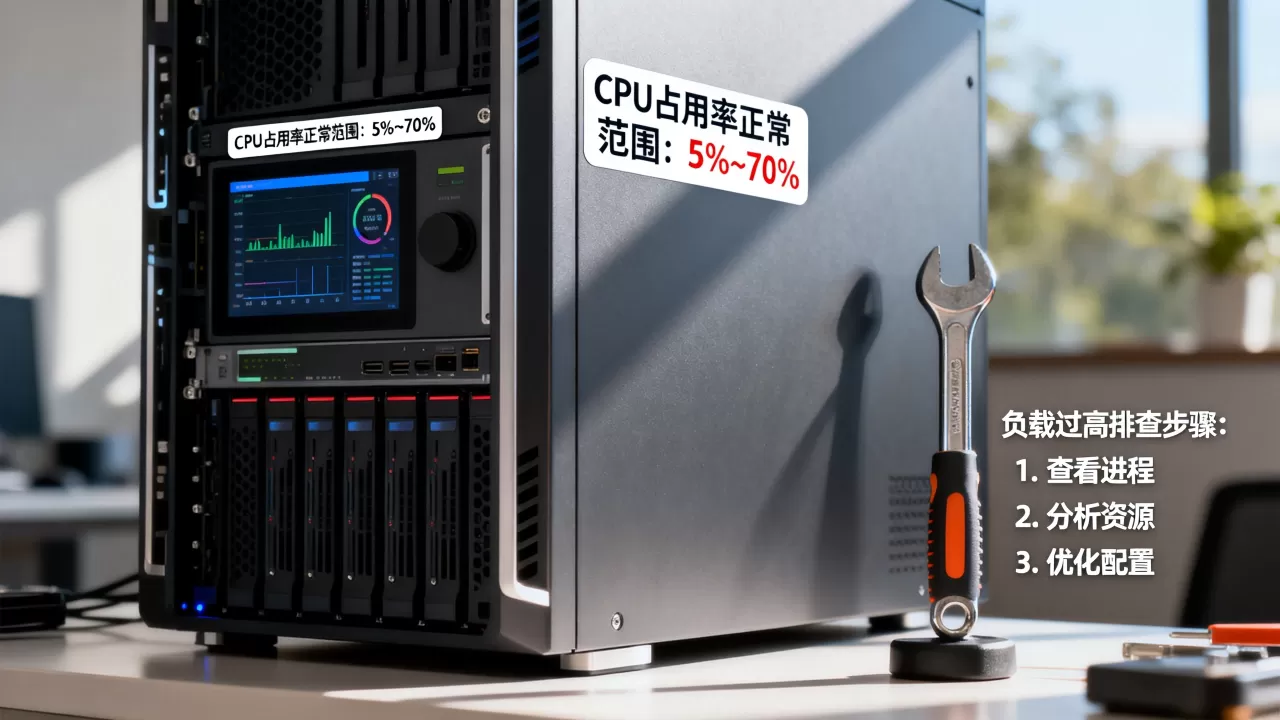 服务器CPU占用率多少才正常,负载过高如何排查? 服务器CPU占用率多少才正常,负载过高如何排查?