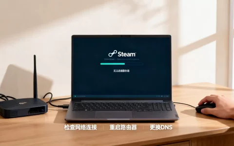 Steam下载连不上服务器怎么办，无法连接服务器怎么解决？