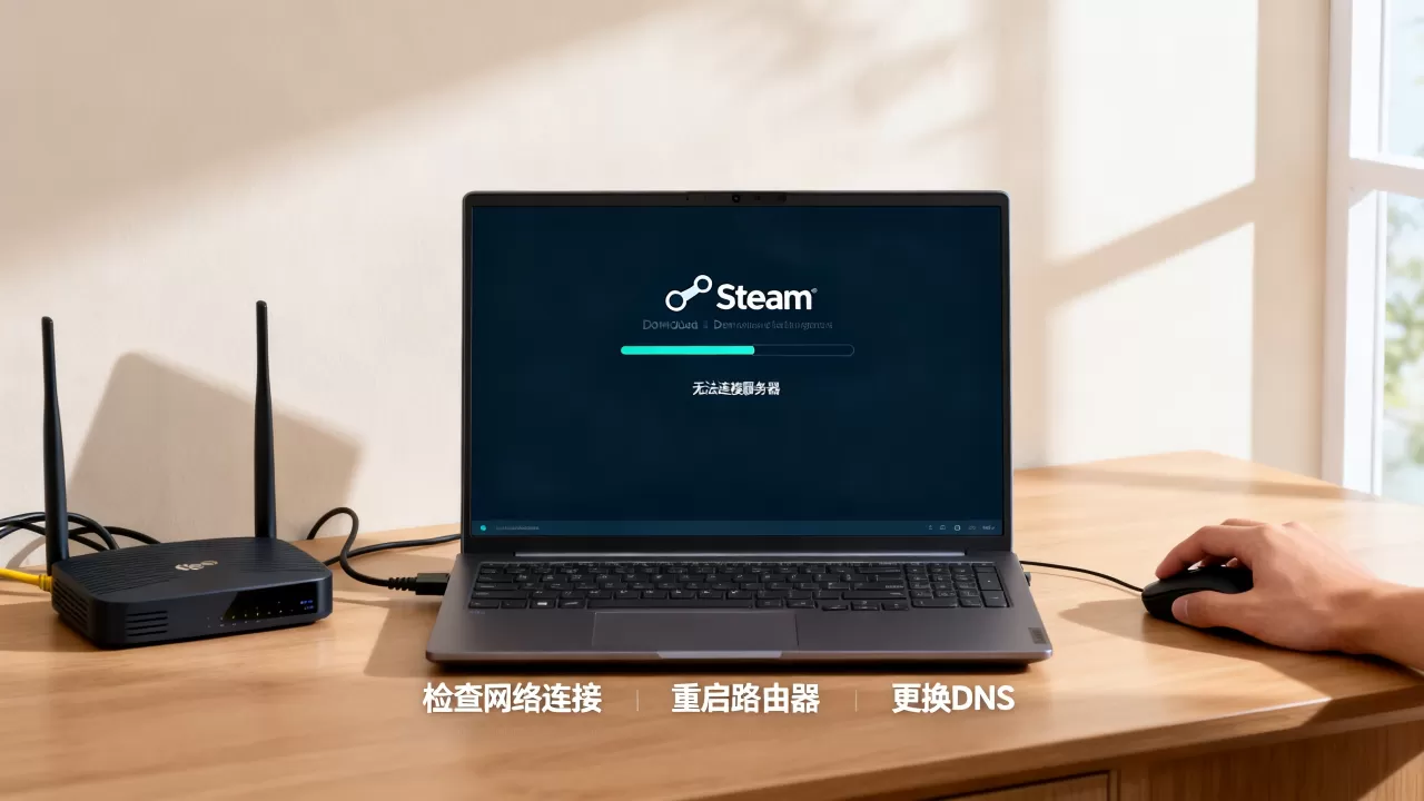 Steam下载连不上服务器怎么办,无法连接服务器怎么解决? Steam下载连不上服务器怎么办,无法连接服务器怎么解决?