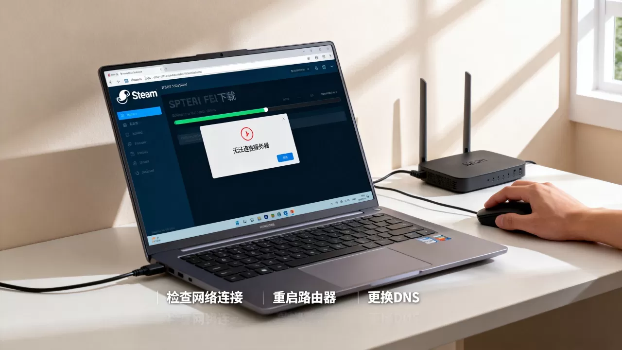 Steam下载连不上服务器怎么办,无法连接服务器怎么解决? Steam下载连不上服务器怎么办,无法连接服务器怎么解决?