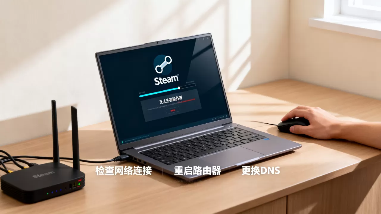 Steam下载连不上服务器怎么办,无法连接服务器怎么解决? Steam下载连不上服务器怎么办,无法连接服务器怎么解决?