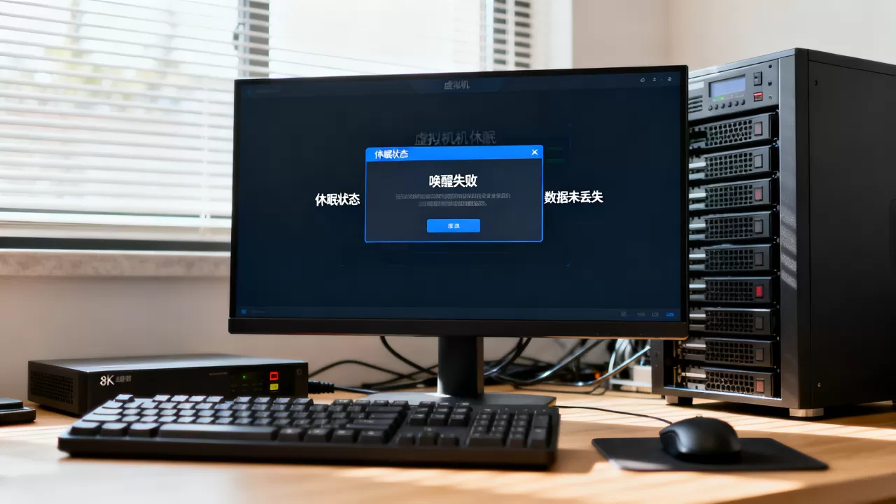 虚拟机休眠后唤醒失败怎么办,数据会丢失吗? 虚拟机休眠后唤醒失败怎么办,数据会丢失吗?