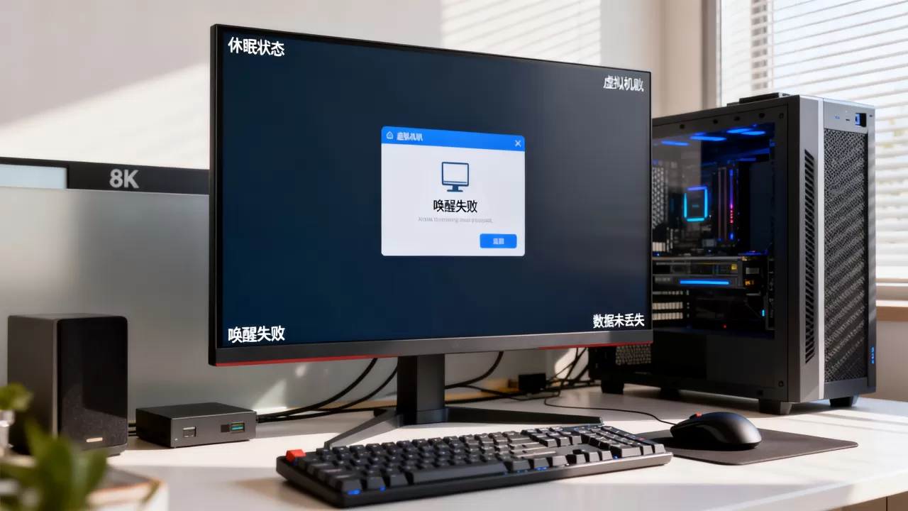 虚拟机休眠后唤醒失败怎么办,数据会丢失吗? 虚拟机休眠后唤醒失败怎么办,数据会丢失吗?