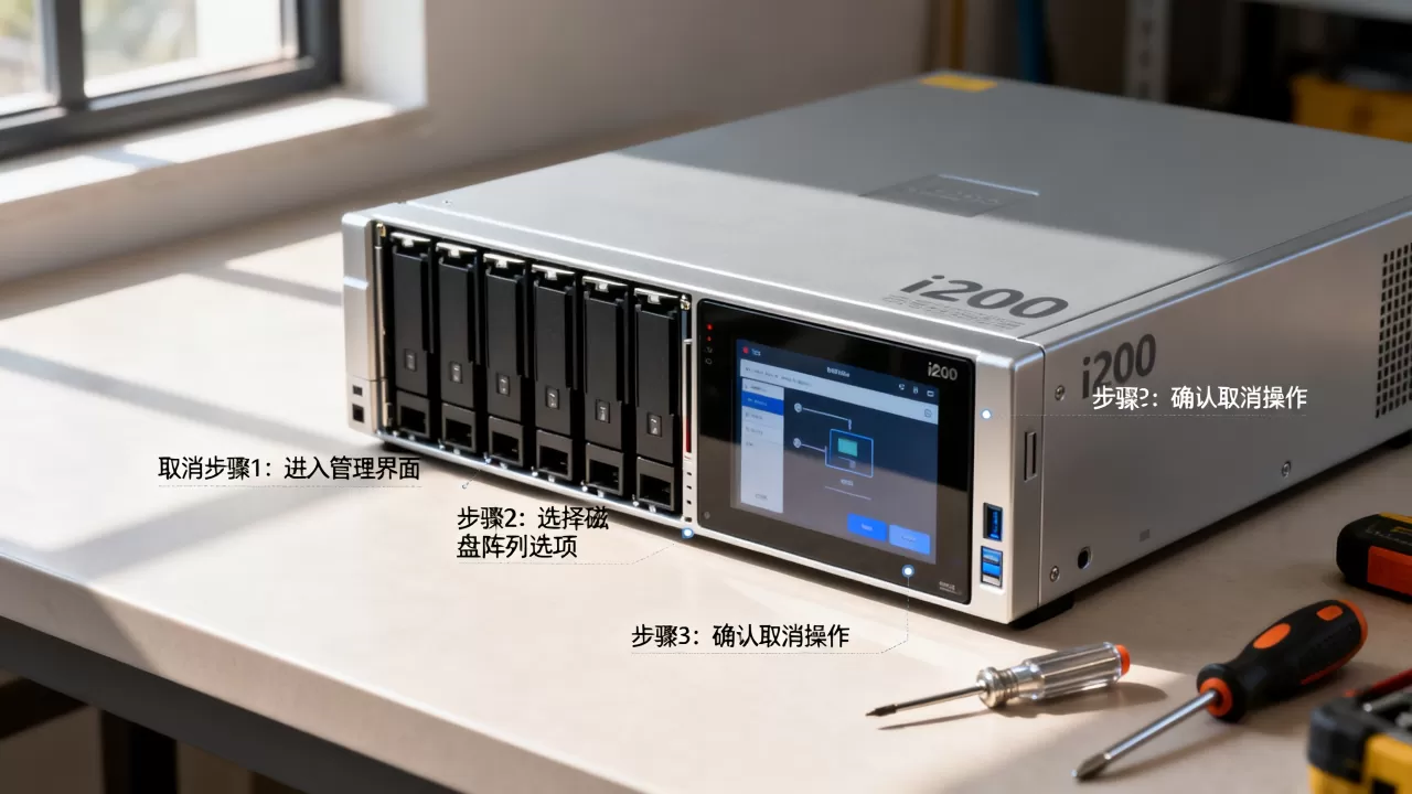i200服务器磁盘阵列如何取消,磁盘阵列取消方法是什么? i200服务器磁盘阵列如何取消,磁盘阵列取消方法是什么?