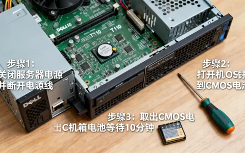 戴尔T110密码忘了怎么办，戴尔服务器密码怎么重置？
