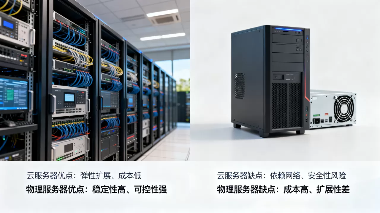 云服务器有哪些优点和缺点?,云服务器和物理服务器哪个好 云服务器有哪些优点和缺点?,云服务器和物理服务器哪个好