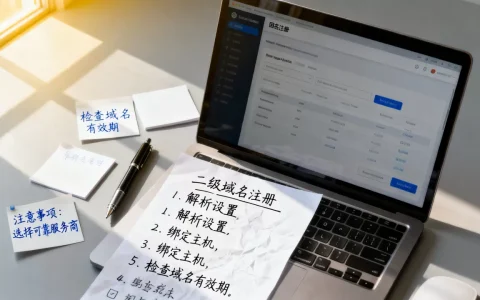 二级域名怎么弄？新手搭建详细步骤与注意事项