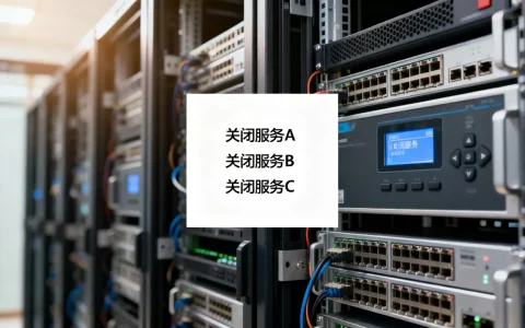 服务器跑SQL需关闭哪些服务，关闭顺序是什么？