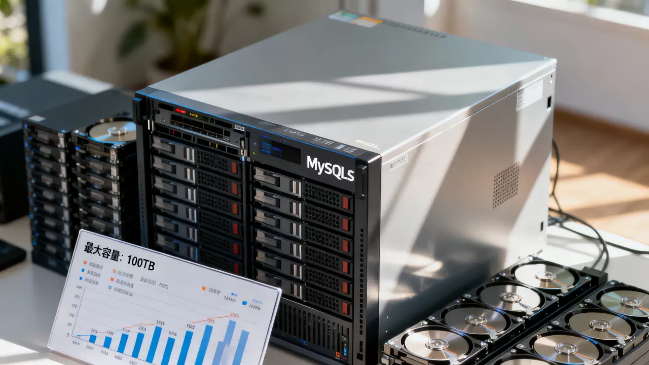 MySQL服务器能存多少数据,数据库最大容量是多少? MySQL服务器能存多少数据,数据库最大容量是多少?