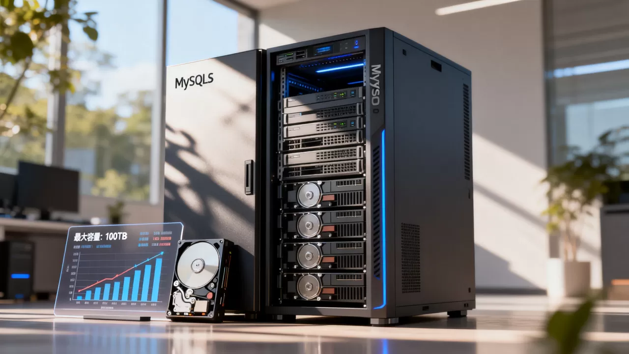 MySQL服务器能存多少数据,数据库最大容量是多少? MySQL服务器能存多少数据,数据库最大容量是多少?