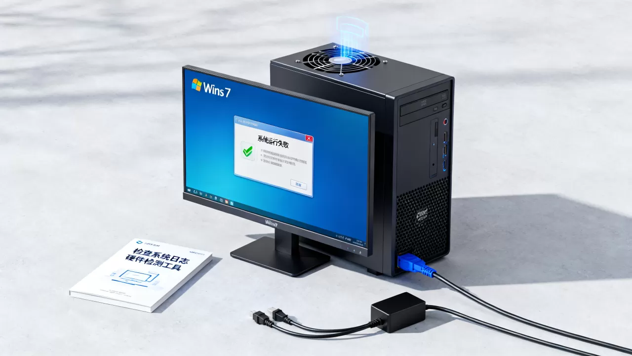 Win7服务器运行失败原因是什么?怎么解决? Win7服务器运行失败原因是什么?怎么解决?
