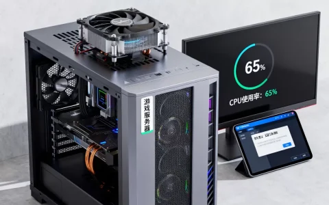 游戏服务器CPU占用多少才合适，怎么查看和优化？