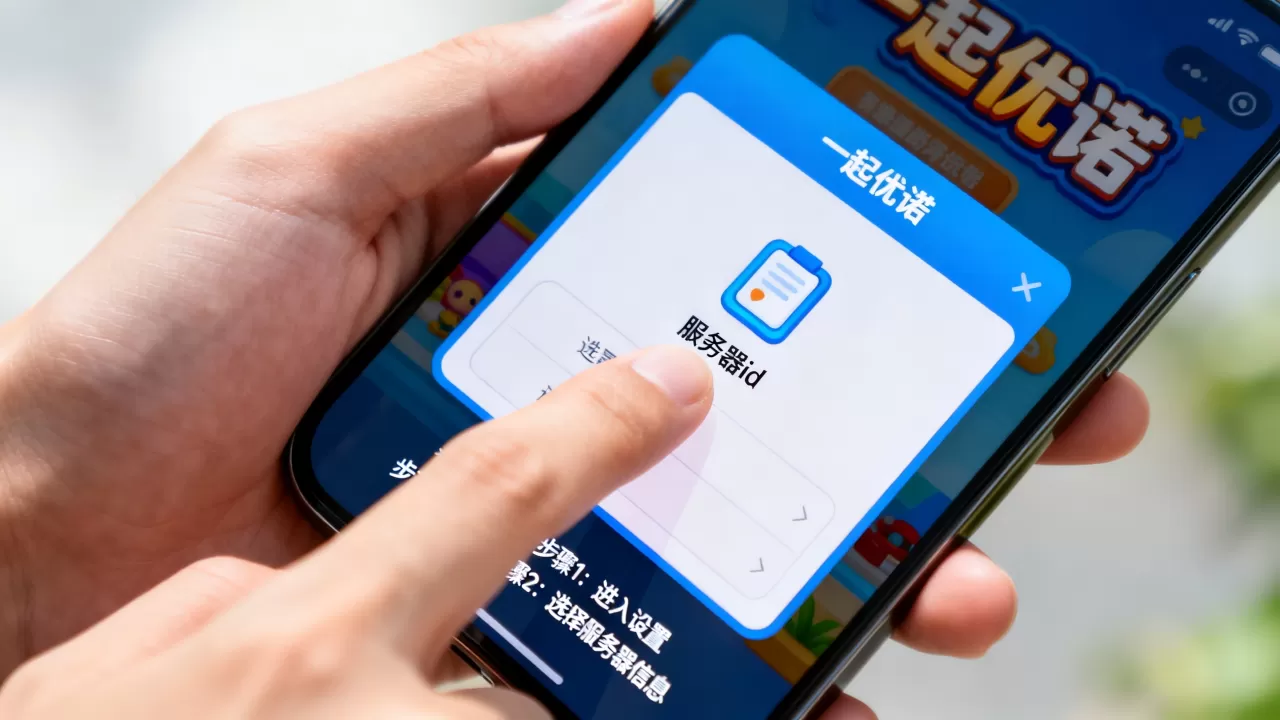 一起优诺怎么查看服务器id,在哪里查看服务器id? 一起优诺怎么查看服务器id,在哪里查看服务器id?