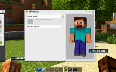 正版MC皮肤进服务器为何不显示？，我的世界皮肤不显示怎么办