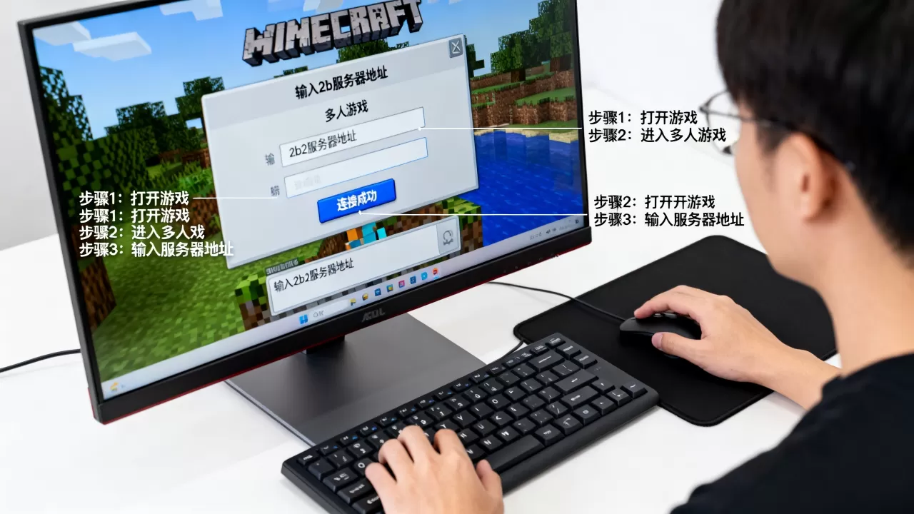 我的世界怎么加入2b2服务器,有什么方法? 我的世界怎么加入2b2服务器,有什么方法?