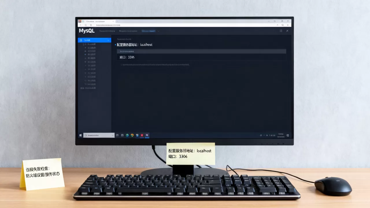 电脑上怎么配置MySQL数据库服务器地址?,MySQL连接失败解决方法 电脑上怎么配置MySQL数据库服务器地址?,MySQL连接失败解决方法