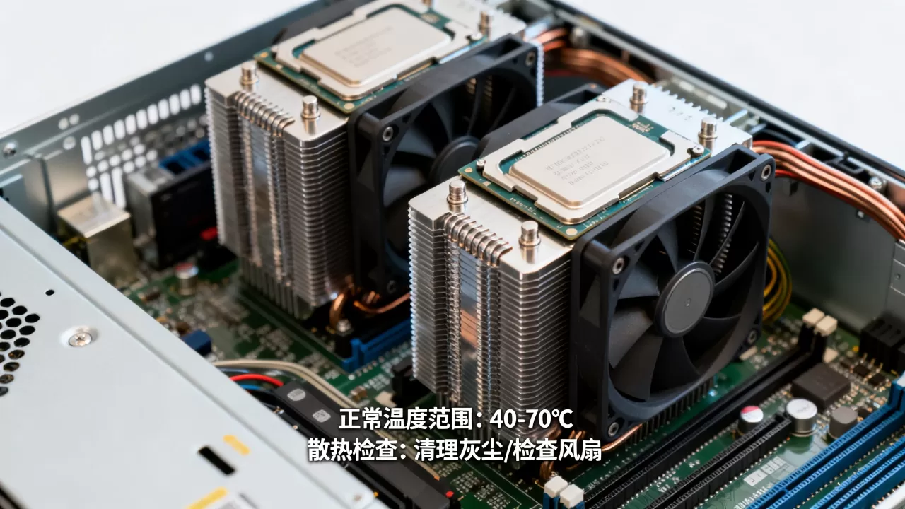 双路服务器CPU温度多少算正常,服务器CPU温度过高怎么办? 双路服务器CPU温度多少算正常,服务器CPU温度过高怎么办?