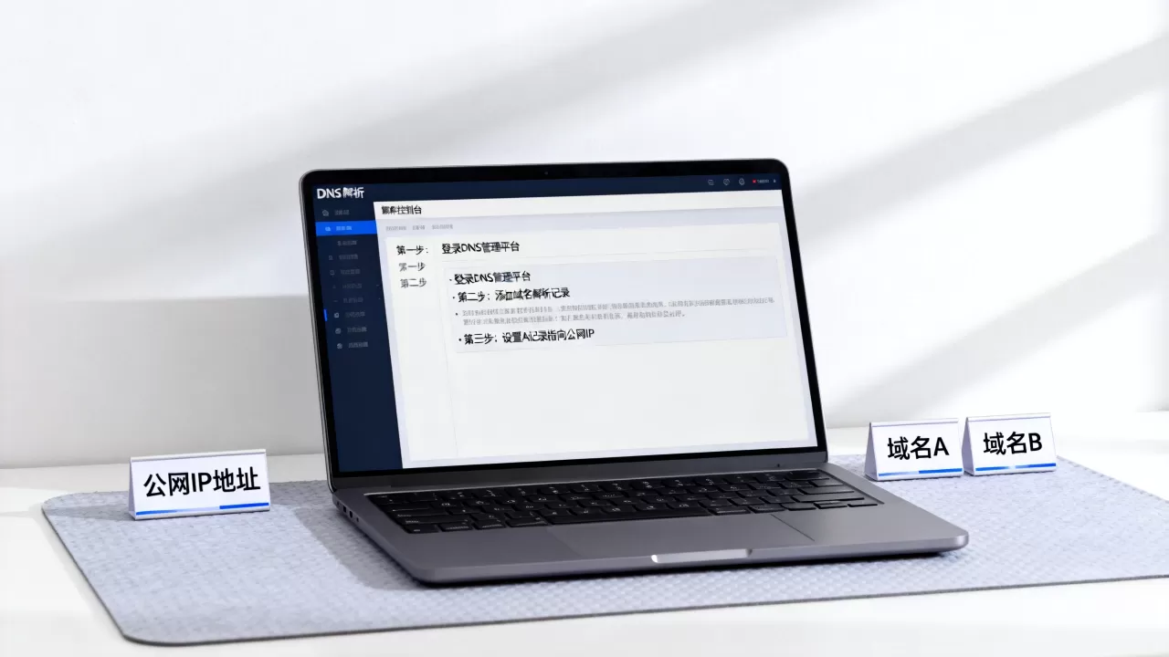 一个公网IP如何绑定两个域名?DNS解析配置步骤详解,域名指向设置方法 一个公网IP如何绑定两个域名?DNS解析配置步骤详解,域名指向设置方法