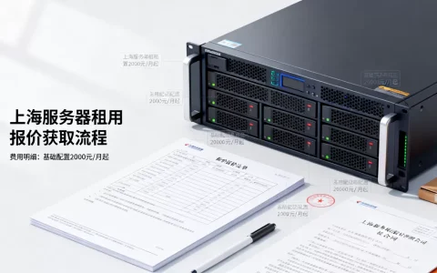 上海服务器租用报价具体怎么拿到手？，费用多少？