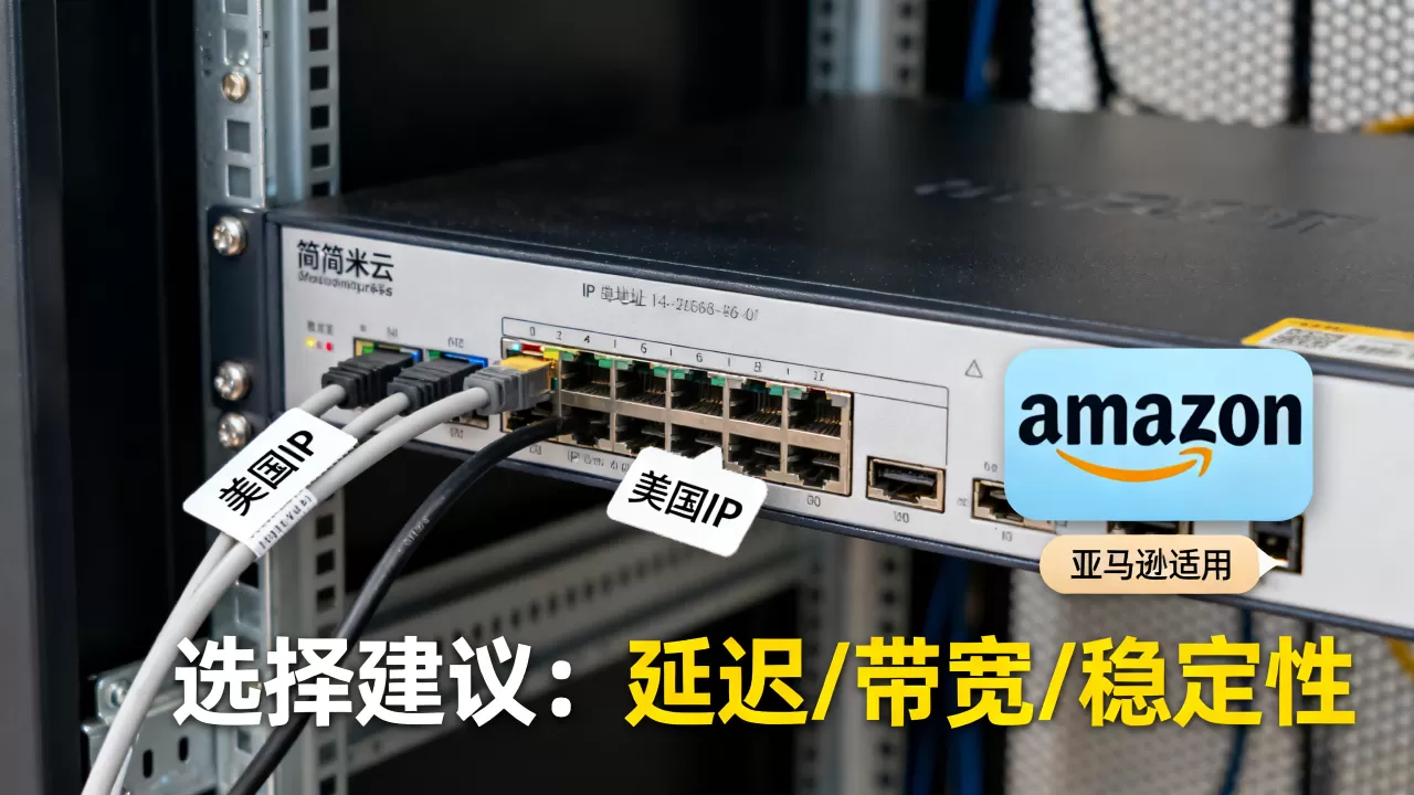 简米云服务器美国IP适合亚马逊吗?怎么选? 简米云服务器美国IP适合亚马逊吗?怎么选?