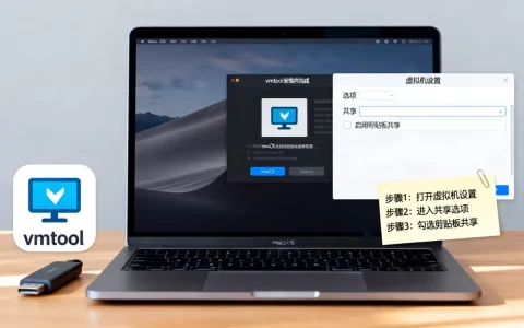 macOS虚拟机安装vmtool后怎么用？，如何开启剪贴板共享？